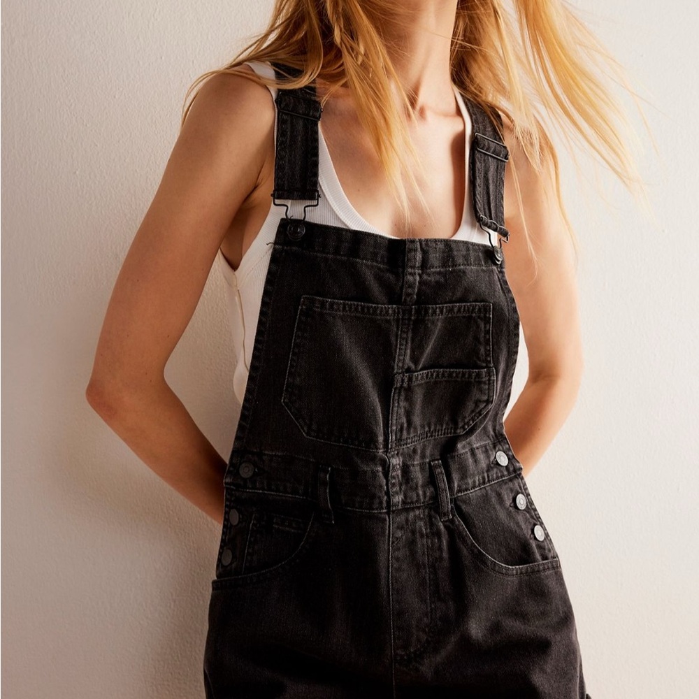 We The Free Ziggy Denim Overalls Shortalls - sm